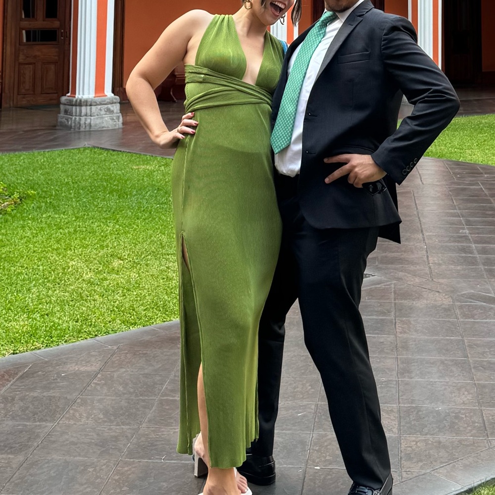 Hello Molly Green Maxi Dress